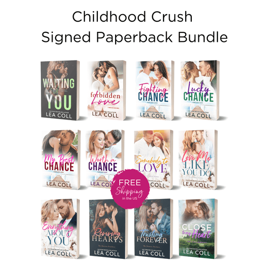 Childhood Crush Signed Paperback Bundle