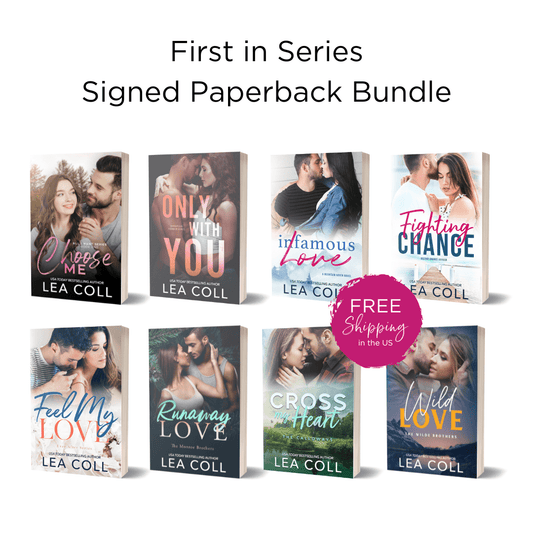 First in Series Signed Paperback Bundle