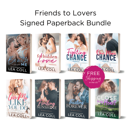 Friends to Lovers Signed Paperback Bundle